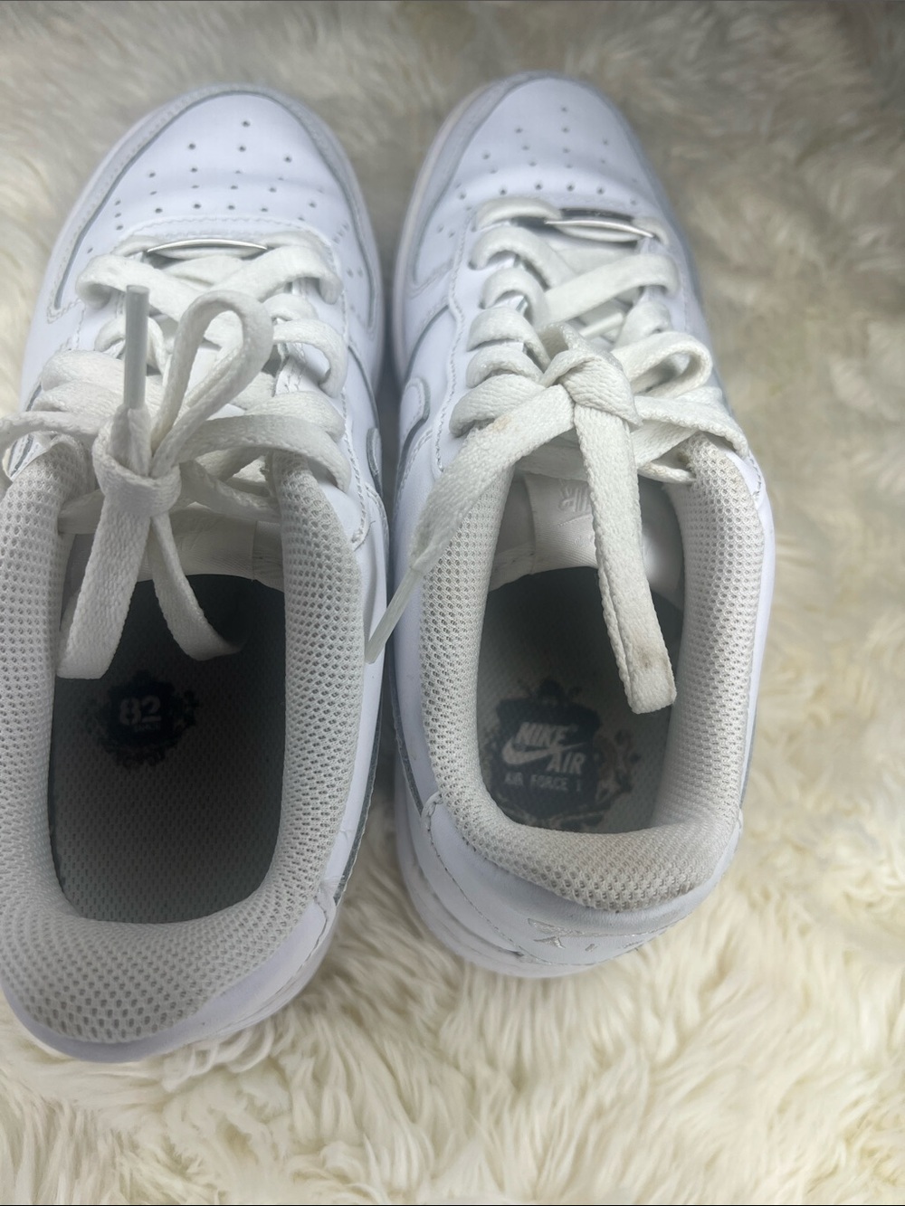 Air Force 1 White Low-Top Sneakers - Picture 7 of 8
